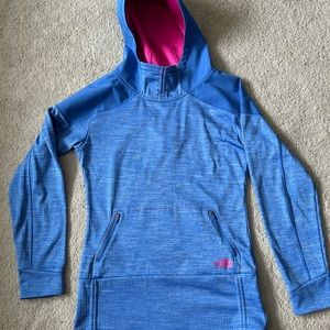 The North Face Blue Pullover w/ Hood-Women’s Small-Like New Condition